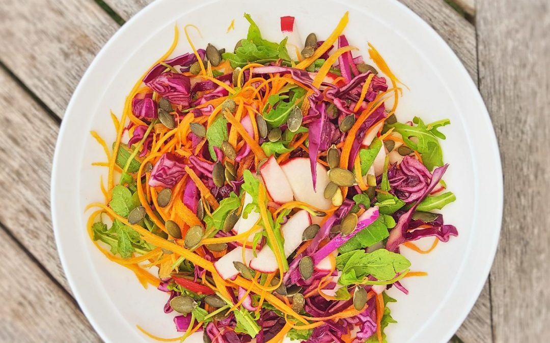 Simple Raw Superfood Salad