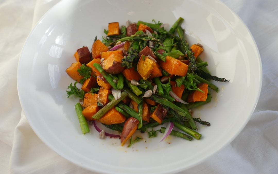 Kumara & Asparagus Salad