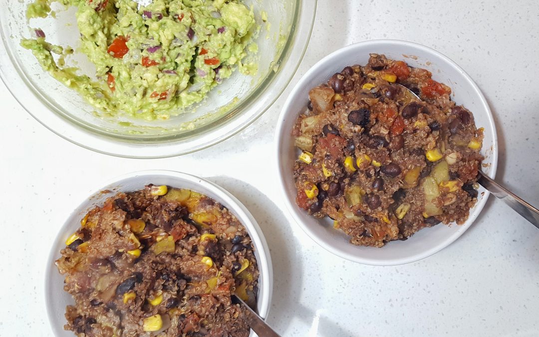 Mexican Quinoa Bowl (Slow Cooker Meal)