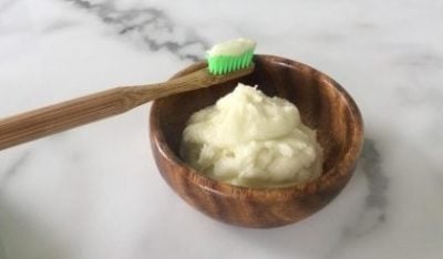 DIY Coconut And Cacao Toothpaste