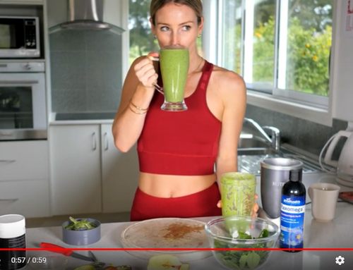 Cleansing Green Smoothie (Video)