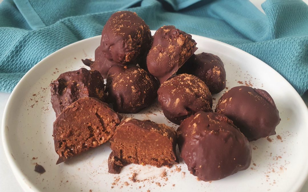 Dark Chocolate Brownie Bites