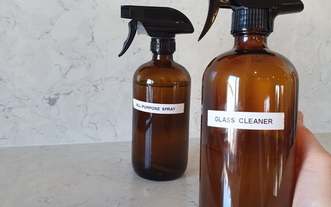 Non Toxic DIY Glass Cleaner & All-Purpose Cleaner